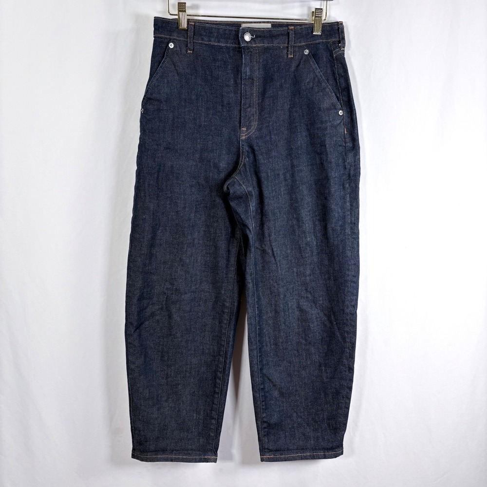 Everlane High Rise Dark Blue Jeans